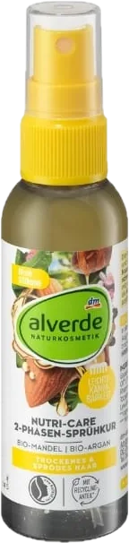 Alverde - علاج ثنائي المراحل Nutri Care Bio، 75 مل