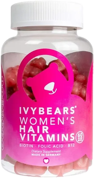 IvyBears – فيتامينات للشعر للنساء، 60 حبة