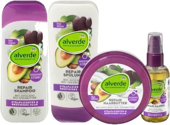 Alverde – حزمة Repair Bio للشعر التالف والمتقصف
