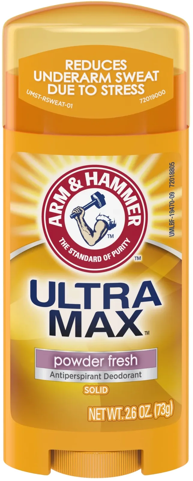 Arm & Hammer – مضاد التعرق ومزيل العرق UltraMax Powder Fresh – 2.6 أونصة (73 جم)
