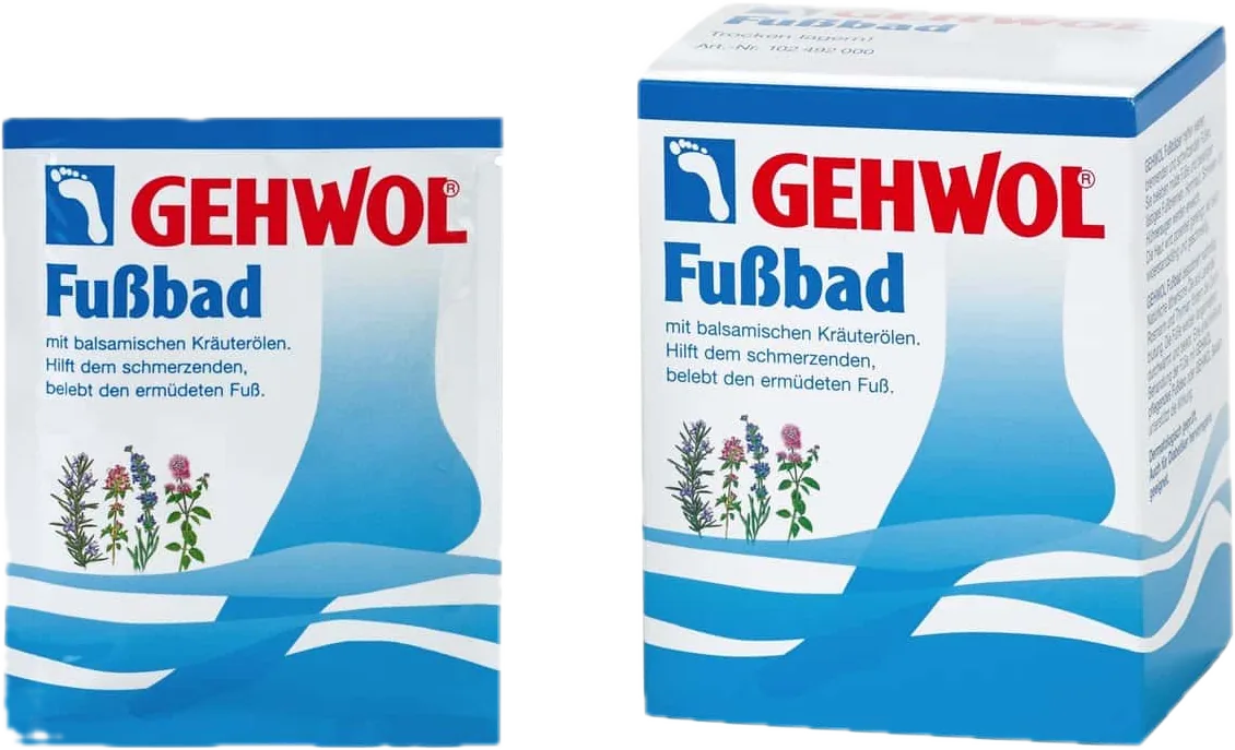 GEHWOL Bain de Pieds 10 Sachets | Fraîcheur & Circulation
