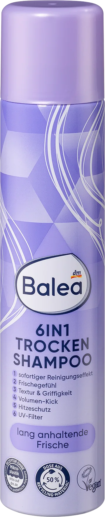 Balea - شامبو جاف 6 في 1، 200 مل