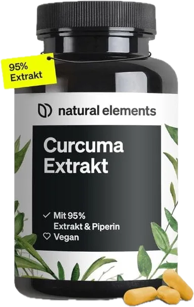 Natural Elements - جرعة عالية من مستخلص الكركم – 90 كبسولة