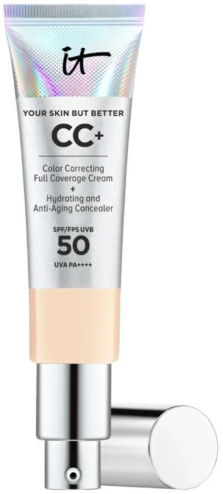 IT Cosmetics – كريم تصحيح CC + SPF 50، فاتح، 32 مل