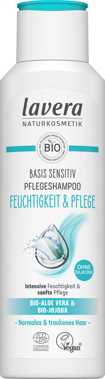 Lavera - شامبو مرطب Basis Sensitiv Bio، 250 مل
