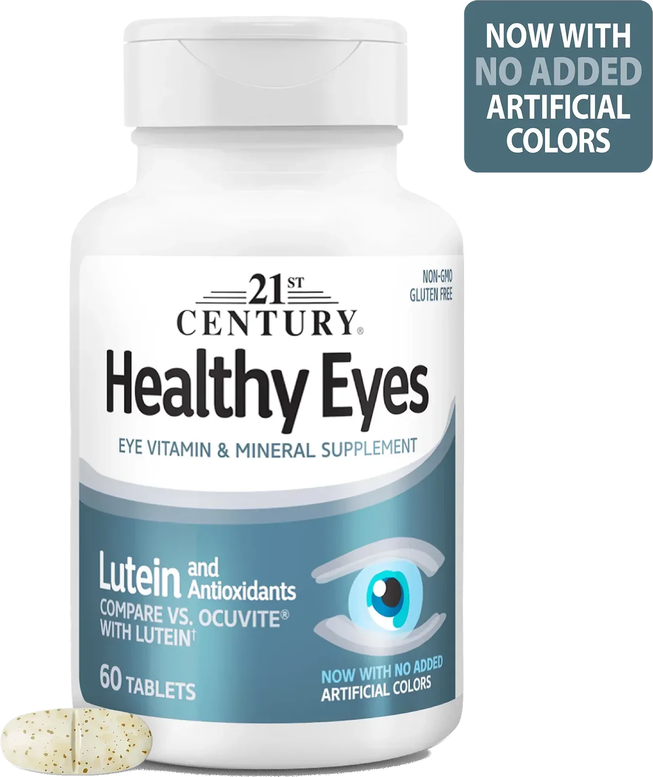 21st Century – Healthy Eyes Lutein and Antioxidants – 60 comprimés