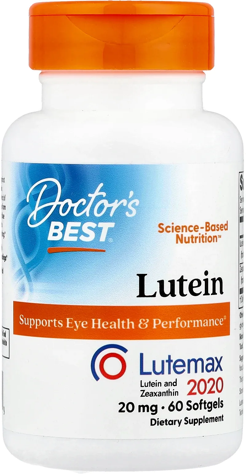 Doctor's Best – لوتين Lutemax 2020 – 60 كبسولة