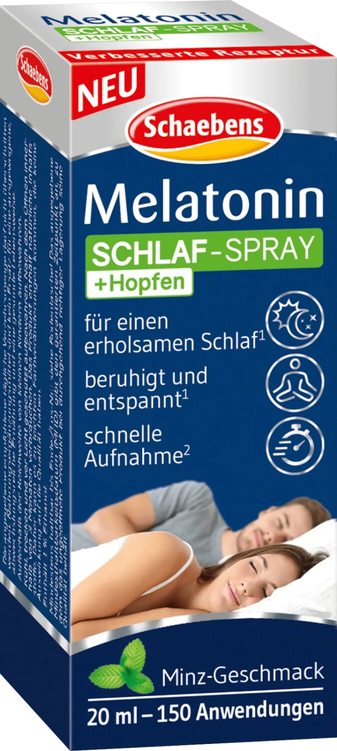 Schaebens - ميلاتونين بخاخ للنوم، 20 مل