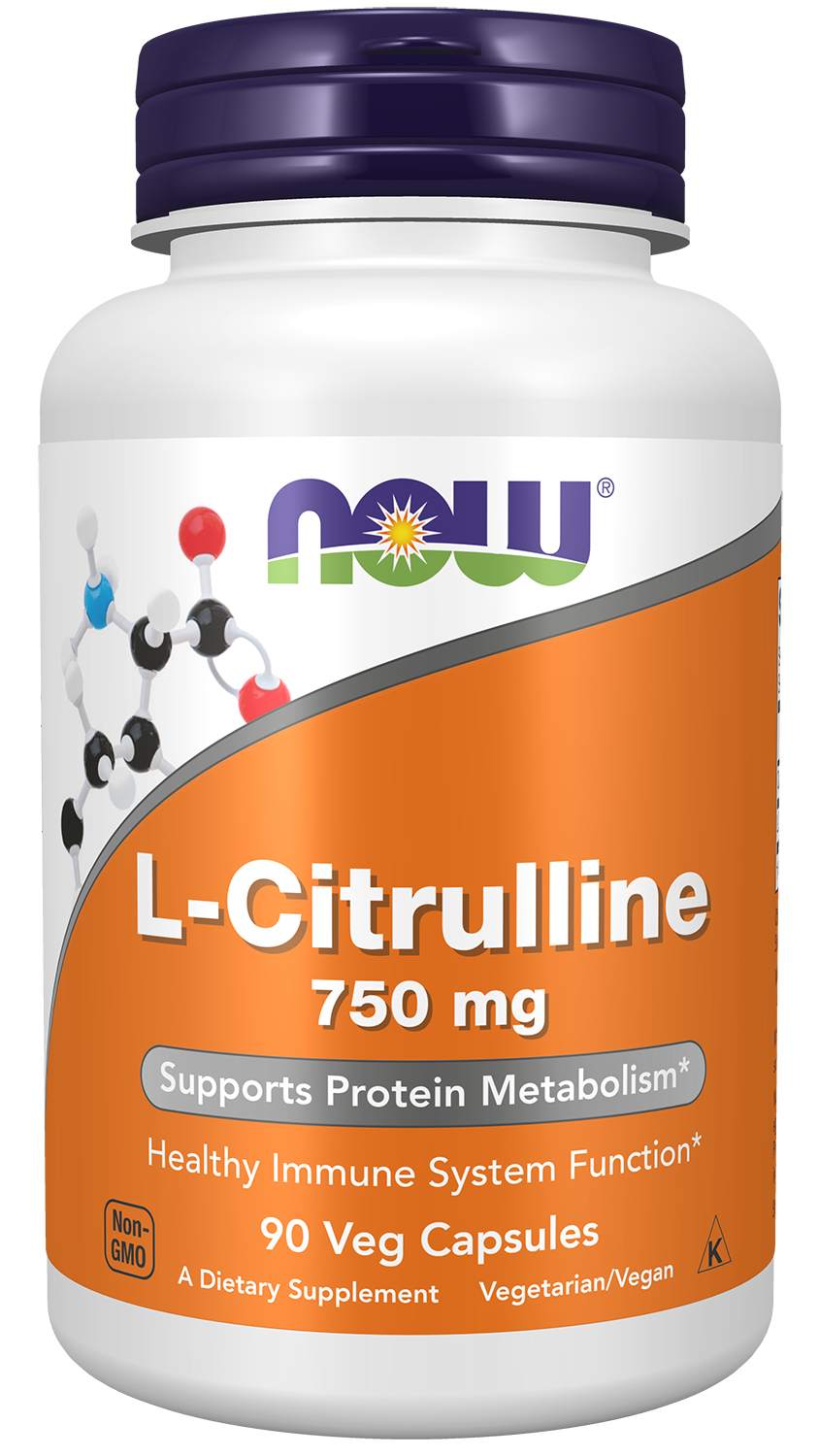 NOW Foods L-Citrulline 750 mg – 90 capsules