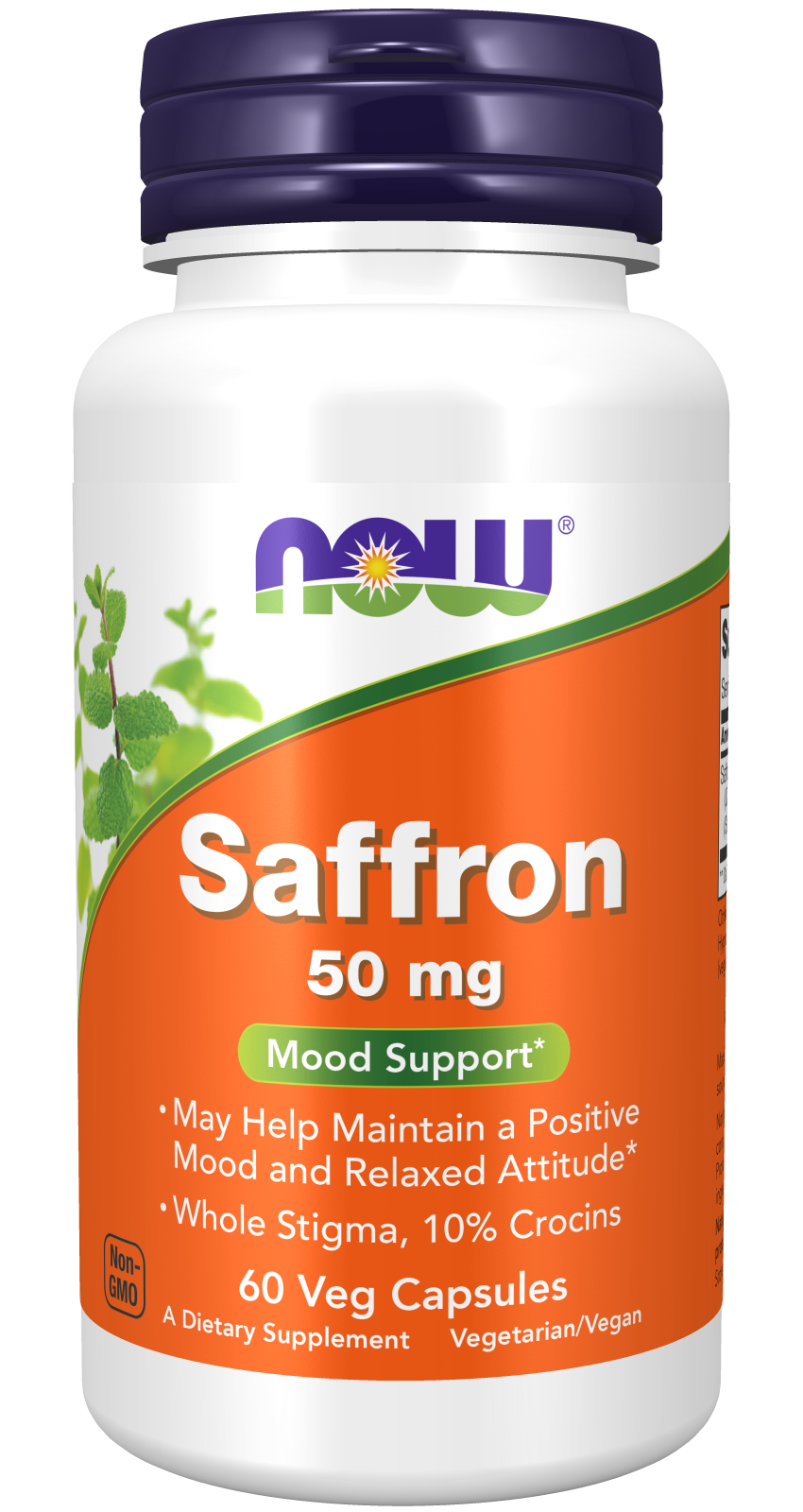NOW Foods Safran 50 mg – 60 capsules