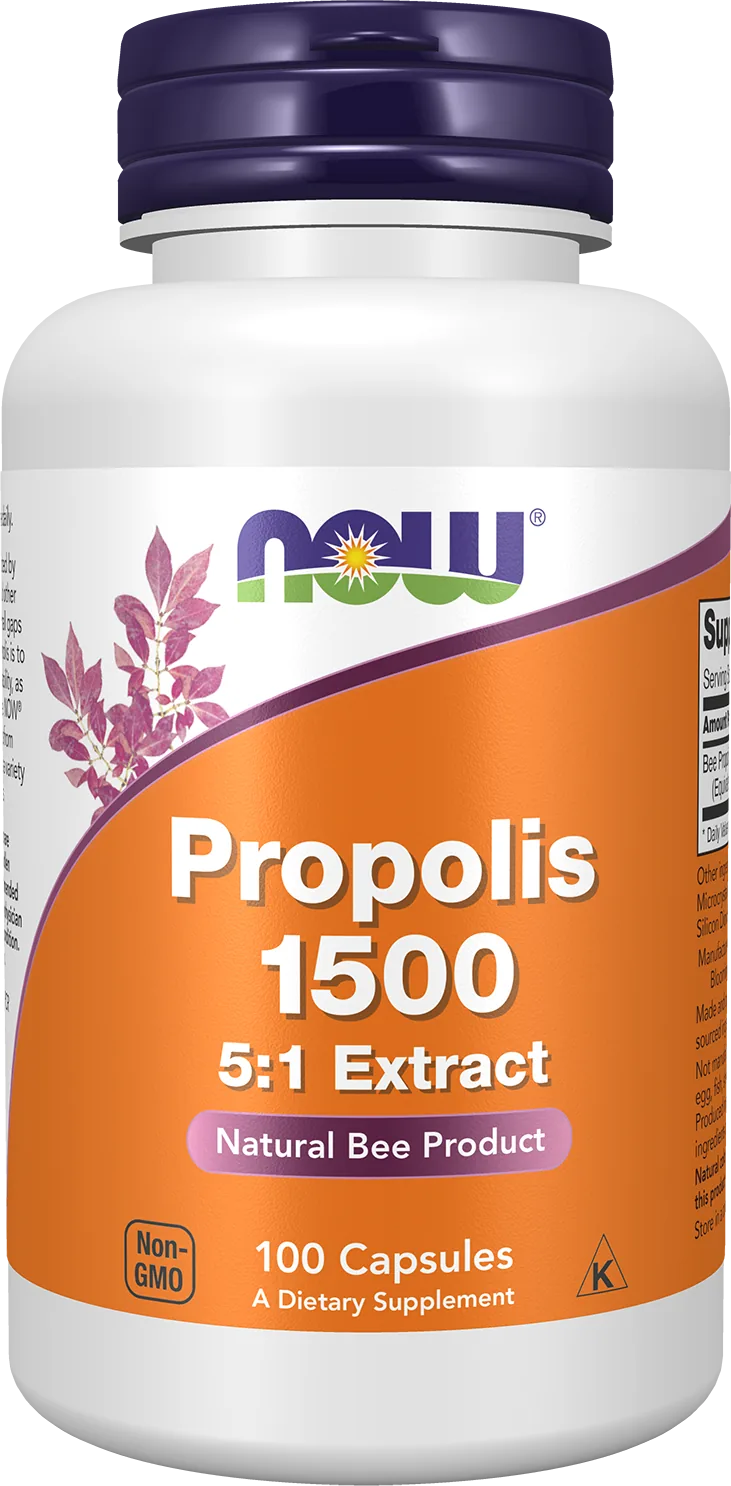 Now Foods - بروبوليس 1500، 100 كبسولة