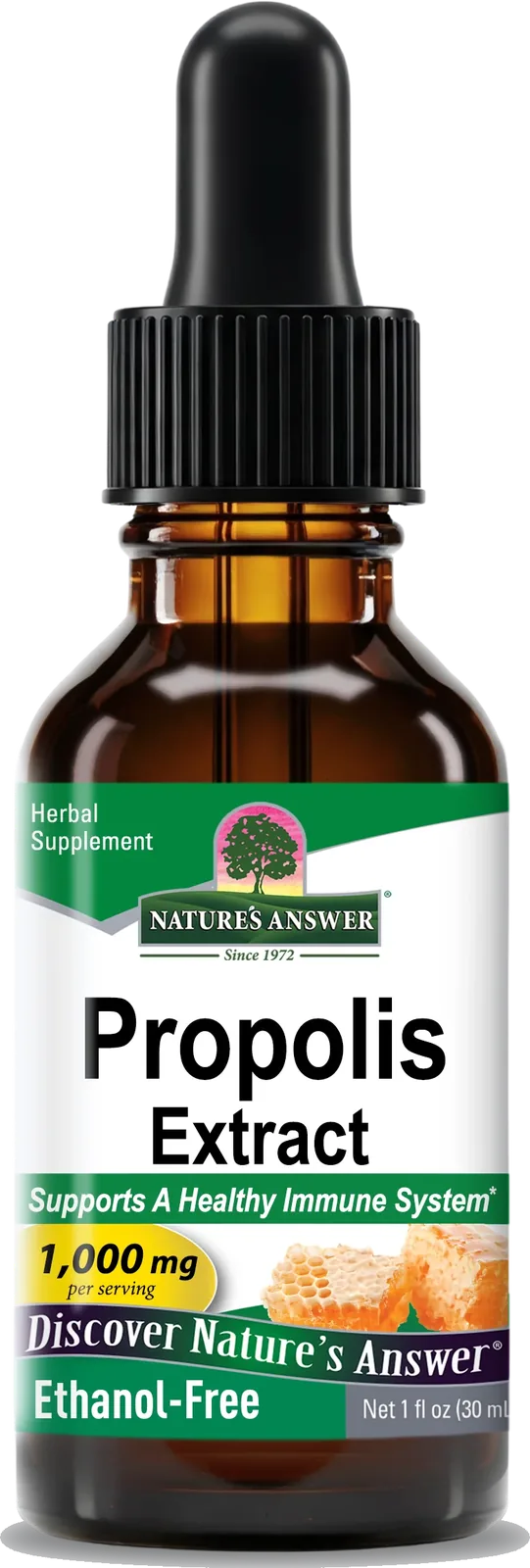 Nature's Answer – Propolis Extract Liquide Sans Alcool 1000 mg – 30 ml