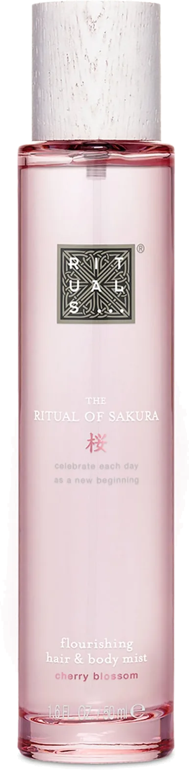 Rituals - The Ritual of Sakura بخاخ خفيف للجسم والسرير، 50 مل