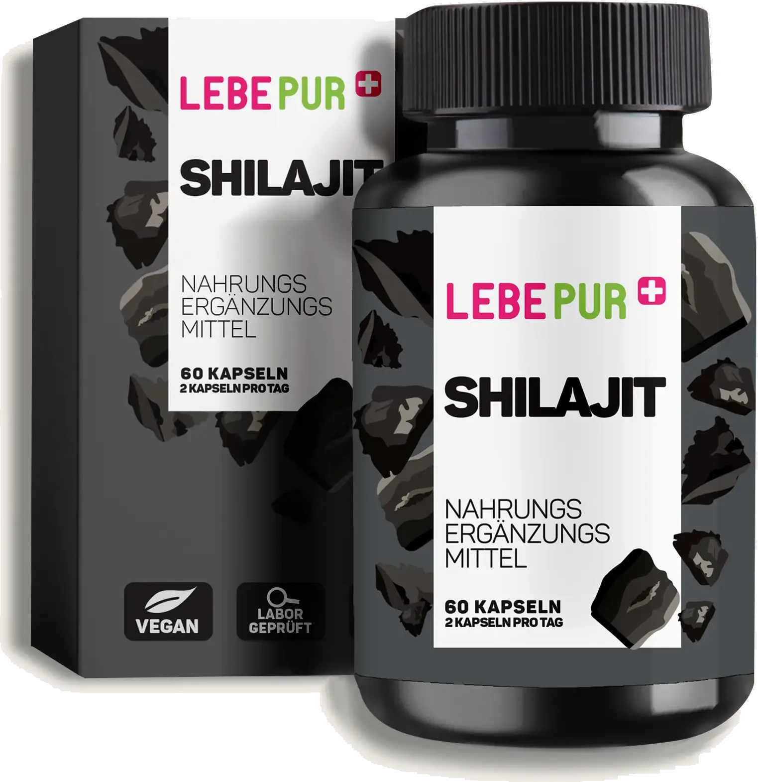 Shilajit Lebepur – Extrait Himalayen Énergie & Vitalité 60 Gélules