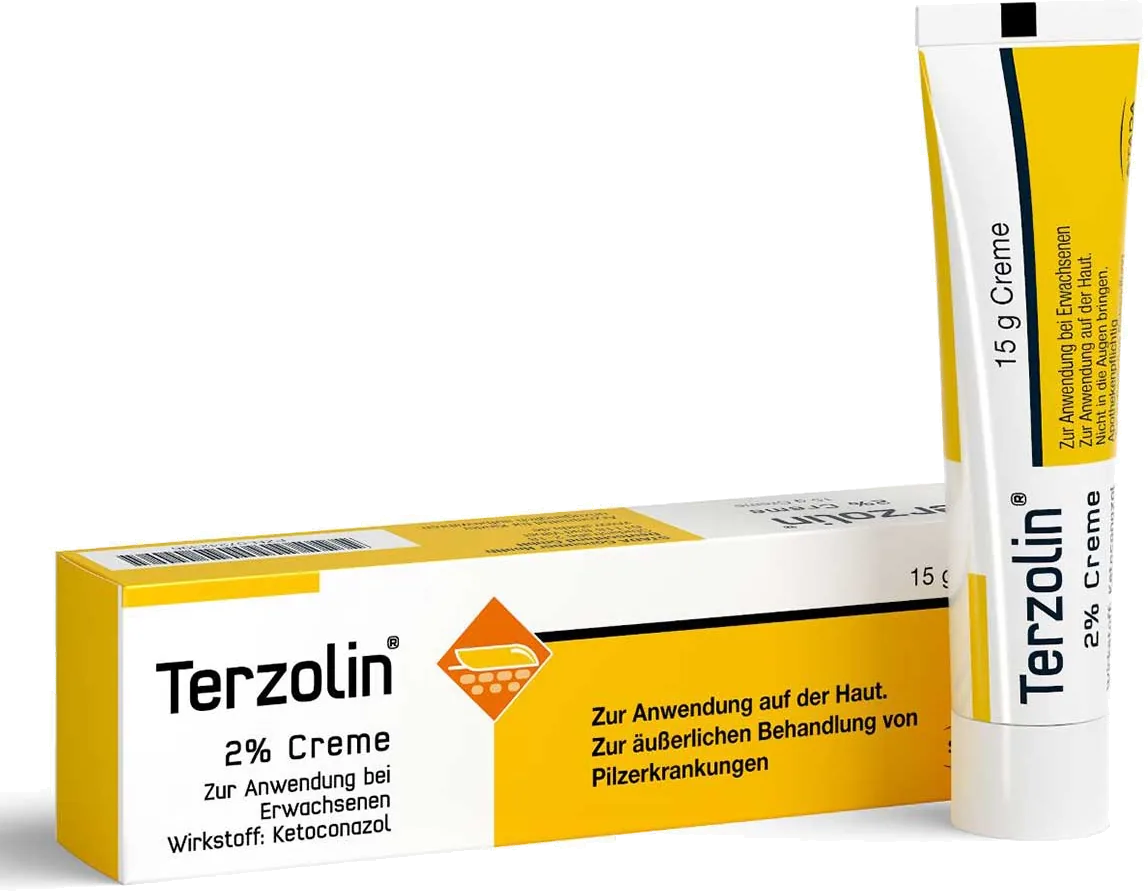 Terzolin – كريم مضاد للفطريات 2٪ كيتوكونازول – 15 جم