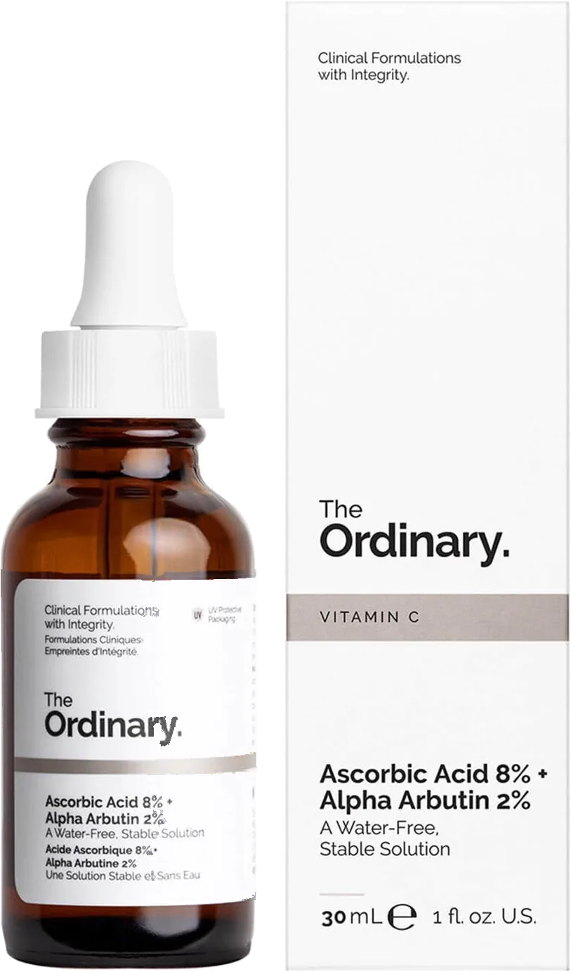 The Ordinary - حمض الأسكوربيك 8٪ + ألفا أربوتين 2٪ فيتامين C، 30 مل