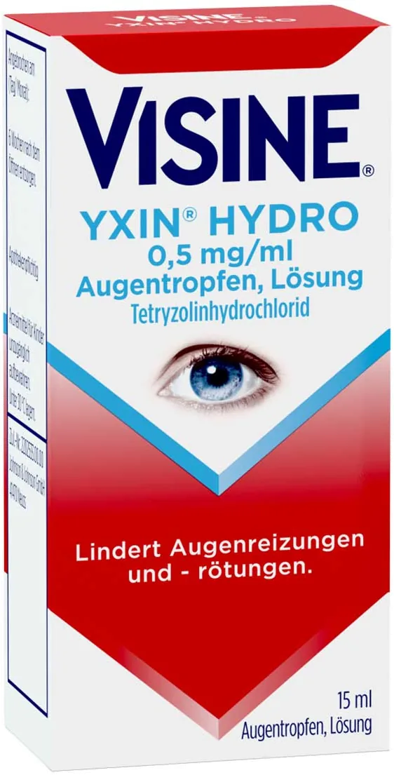 Visine – Visine Yxin Hydro 0.5 مجم/مل قطرات للعين – 15 مل