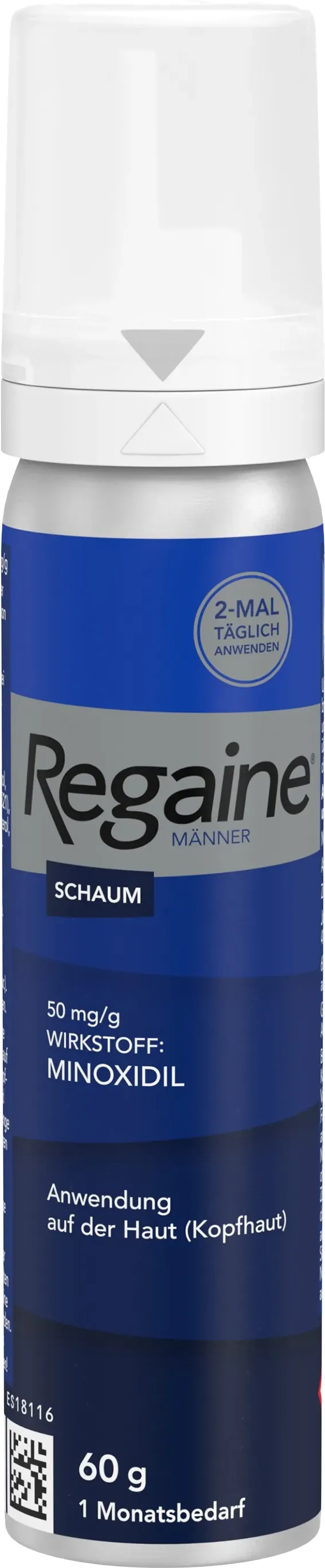 Regaine – رغوة مينوكسيديل 5٪، 60 جم (قارورة واحدة)