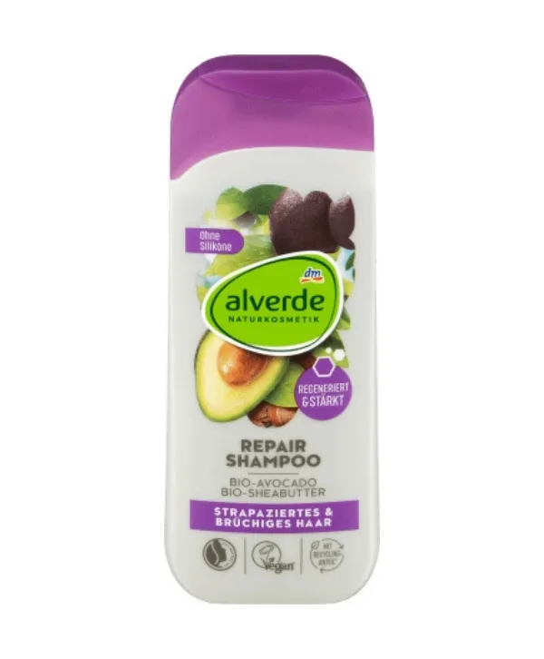 Alverde - Shampoing Réparateur Bio, 200 ml