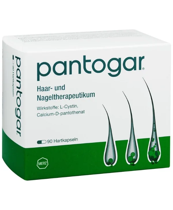 Pantogar - Vitamines pour Cheveux, 90 Capsules Capillaires