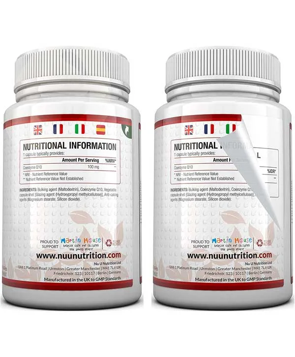 Nu U Nutrition - CoQ10، 120 كبسولة
