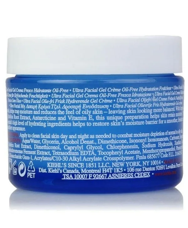 Kiehl's - كريم جل خالٍ من الزيوت للوجه، 50 مل