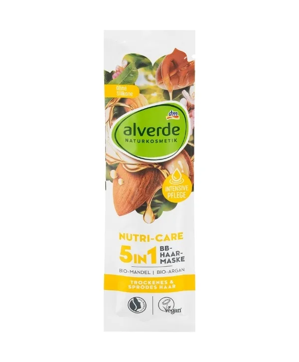 Alverde - Masque Capillaire Bio Nutri-Care 5en1, 20 ml