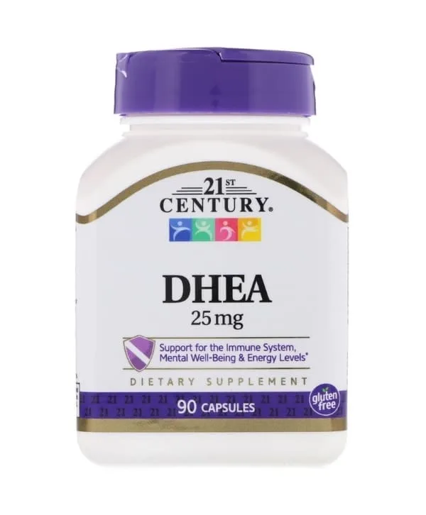 21st Century, DHEA 25 mg, 90 Comprimés