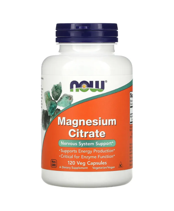Magnesium Citrate now food maroc