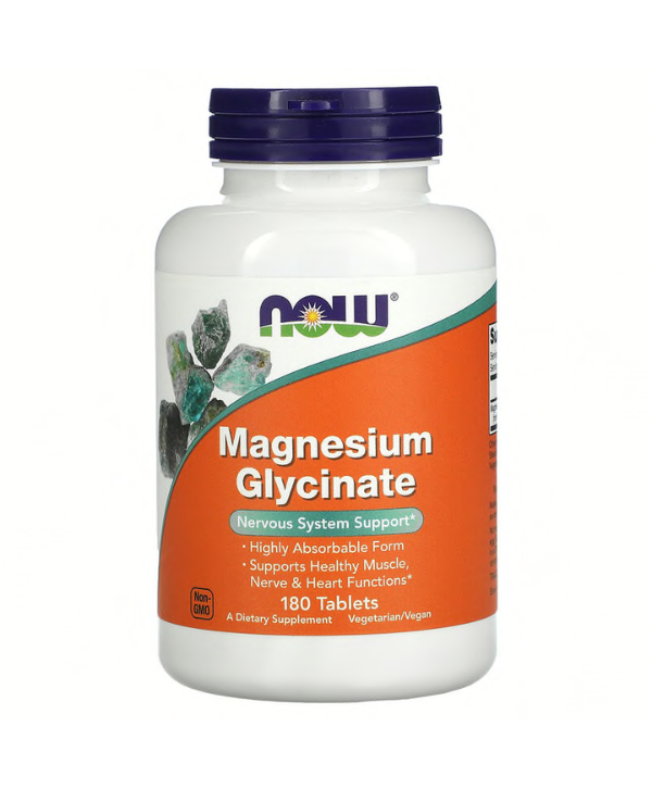 Magnesium Glycinate now food maroc