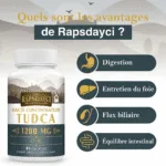 TUDCA – Tauroursodeoxycholic Acid – 60 capsules – 1200 mg