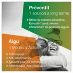 KETOZOLIN – شامبو كيتوكونازول 2٪، 120 مل