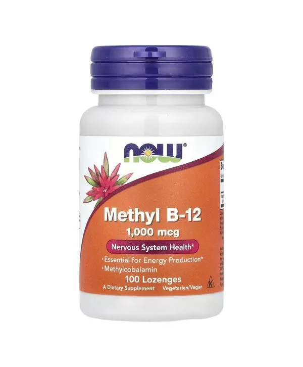 NOW Foods, Methyl B-12, 1000 µg, 100 pastilles
