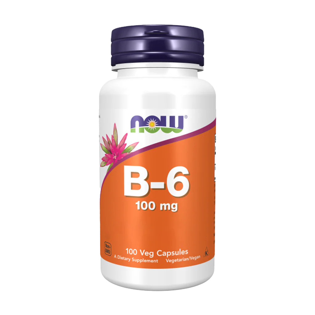 Une bouteille de NOW Foods Complexe B 100 Vitamine B-100 contient 100 capsules végétales.