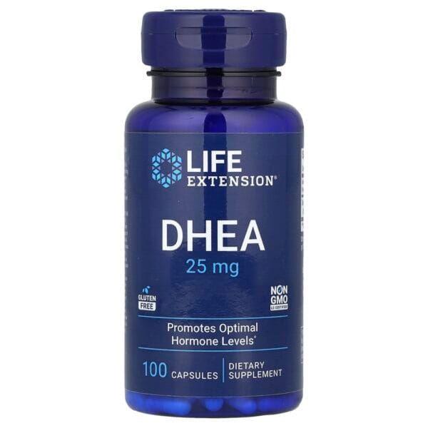 Life Extension DHEA 25 mg 100 capsules équilibre hormonal
