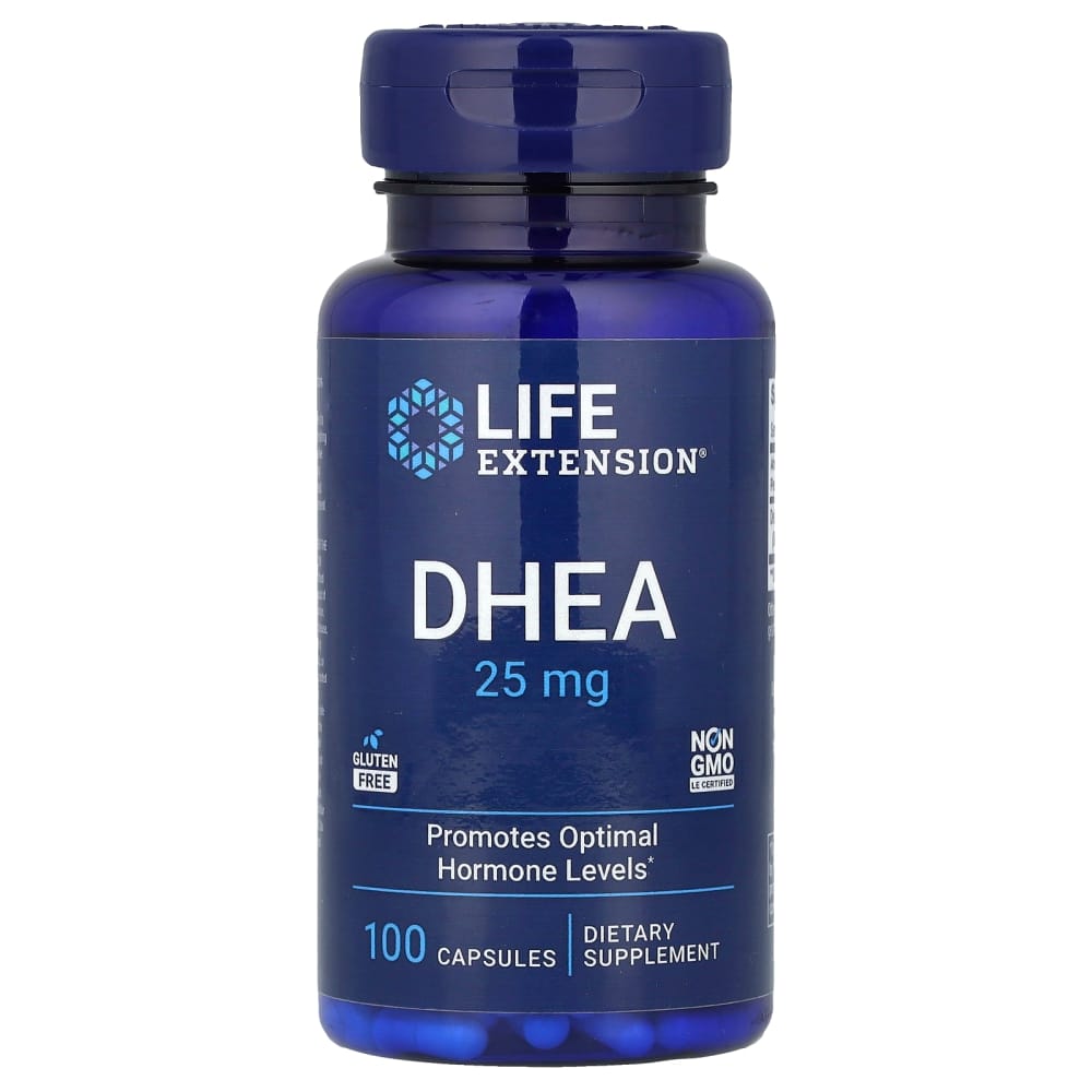 Life Extension DHEA 25 mg 100 capsules équilibre hormonal