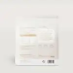 Vue arrière d'un emballage Glow25® Collagène en poudre (collagène hydrolysé, neutre) de 450g présentant les informations nutritionnelles, les ingrédients, les instructions d'utilisation et le code-barres sur un fond blanc.